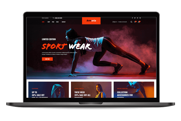 Professional website design and development services in Dubai