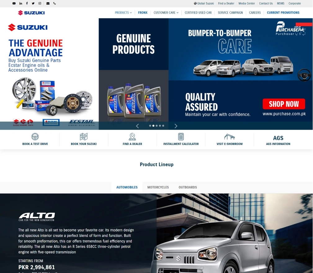 custom website development