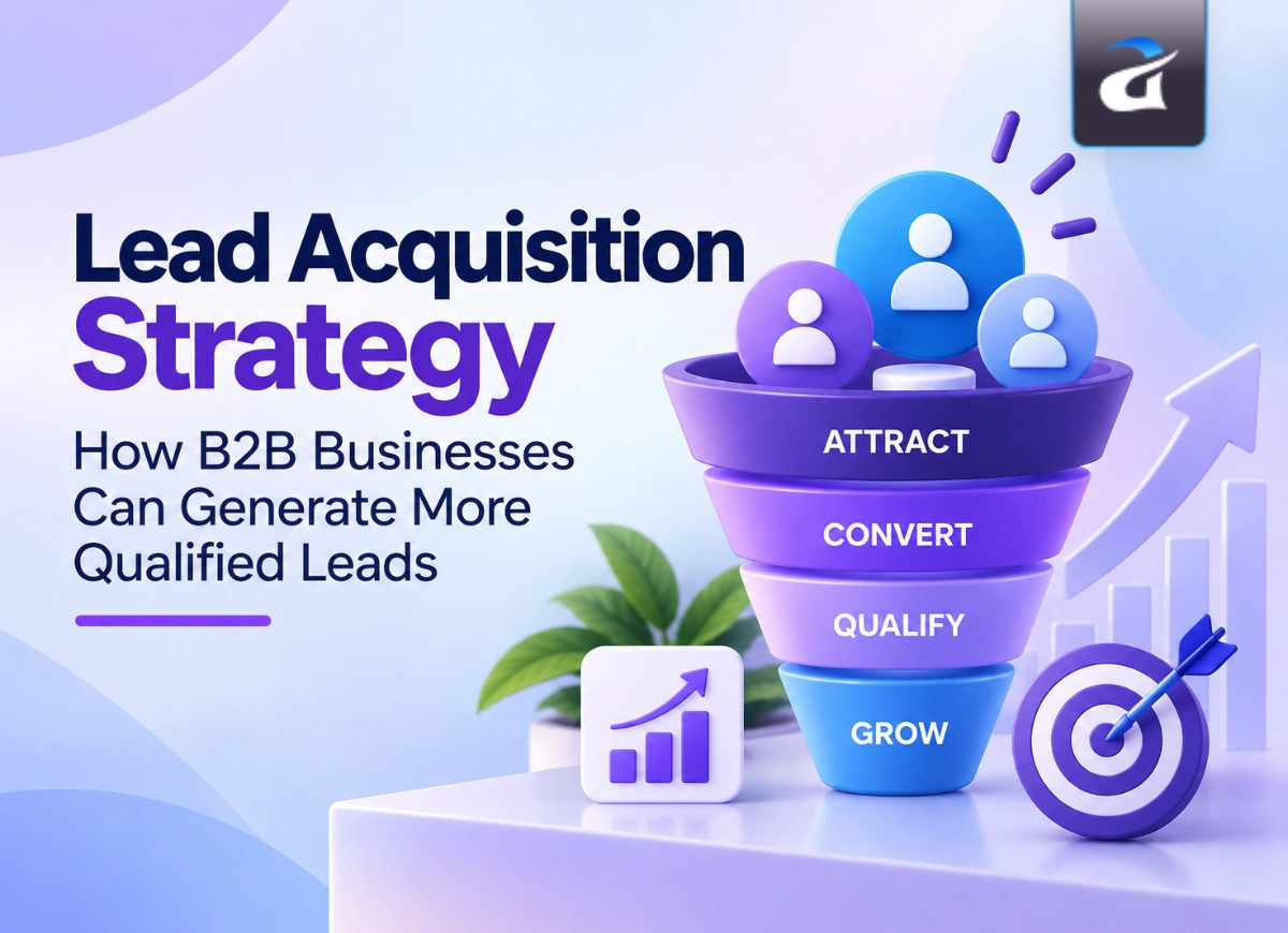 B2B lead acquisition strategy and qualified lead generation process