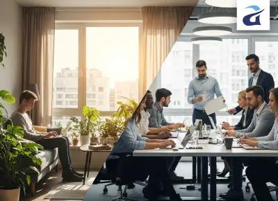 Illustration Comparing Remote and Onsite Earnings