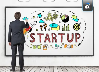 Startup Tech Conference Preparation Guide A Startup Team Preparing Their Booth at a Tech Conference