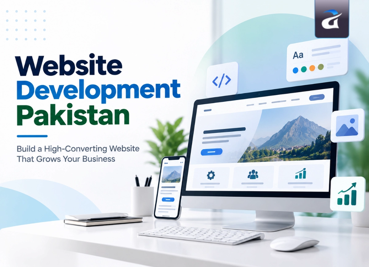 Professional website development services in Pakistan