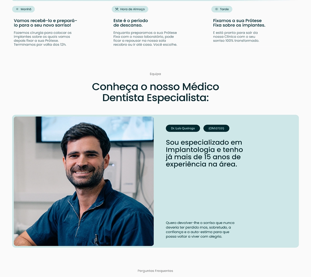 Dental Landing Page Overview