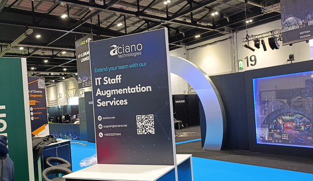 Team Participating in DTX 2024 Technology Event