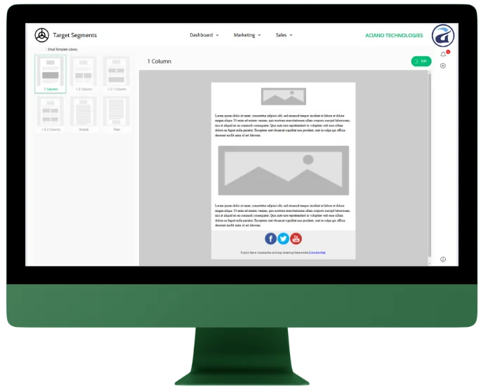 Singlepane Contact Management