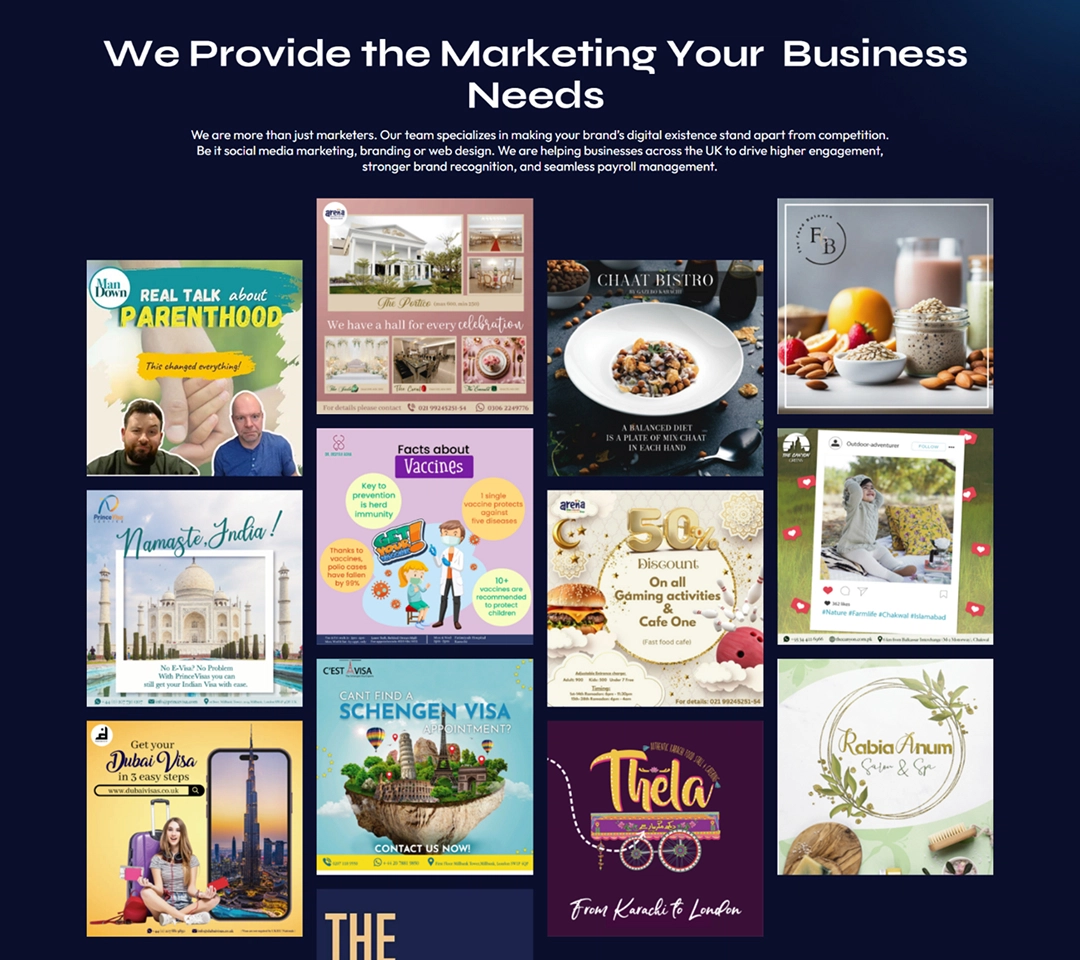 WordPress Website Project Gallery Showcase